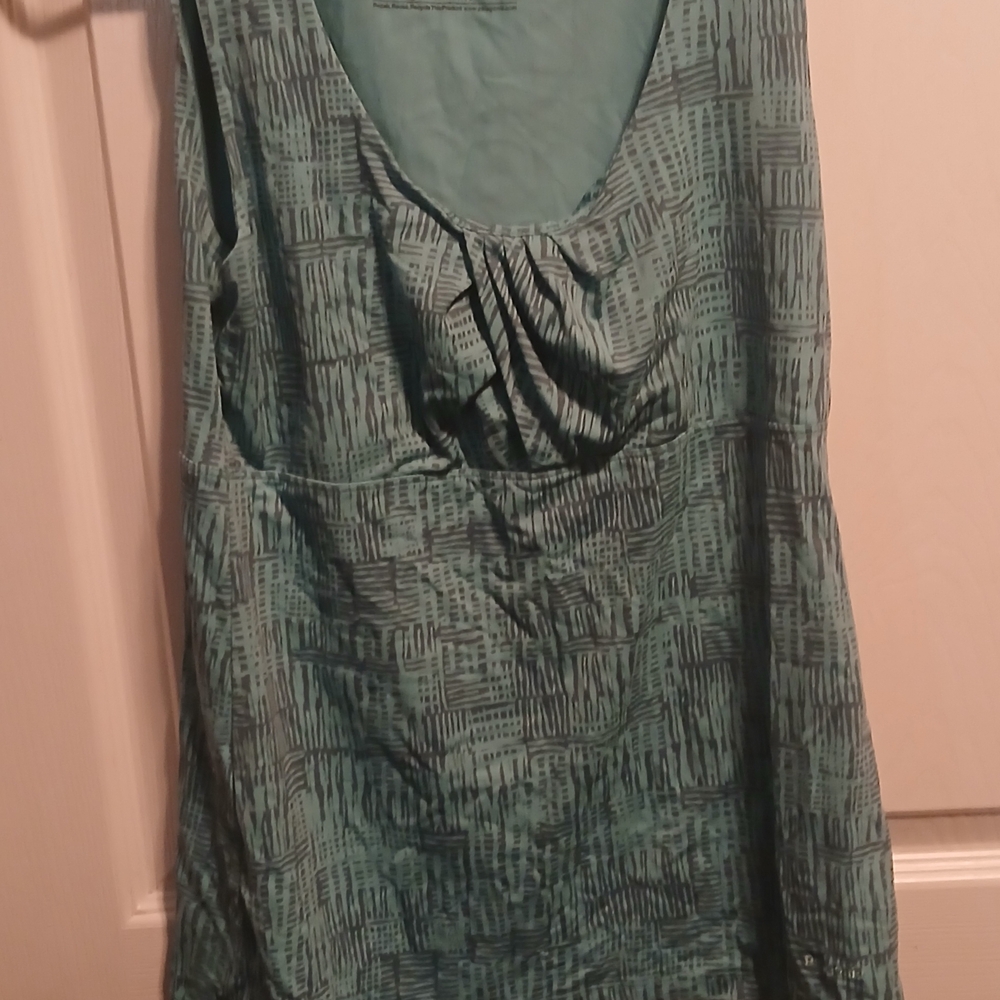 Patagonia Teal Graphic Tank Top